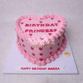 W17.j HEART - Women Birthday Cakes - WILTON PATISSERIE